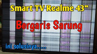 perbaiki Tv Led LG gambar garis garis tanpa ganti lcd Lg 32ln5100 [upl. by Cheung889]