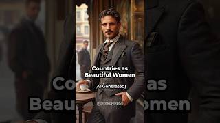 Countries as Handsome Men  Ai Generated [upl. by Eerdna]