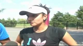 Leander Paes with Sania Mirza [upl. by Paterson]