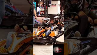 Son and dad Go Kart Car Race in Azerbaijan Deniz mall Amazing experience kartingrace [upl. by Sidwell427]