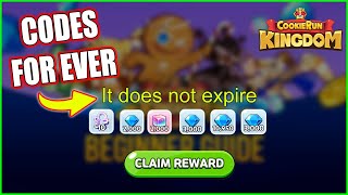 Cookie Run Kingdom Coupon Codes 2022  crk codes 2022 redeem code game [upl. by Emeline]