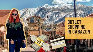 OUTLET SHOPPING in Desert Hills Premium Outlets in Cabazon California  RAW VLOG [upl. by Etnahsa]