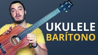 Tipos de Ukulele Barítono  COMO TOCAR UKULELE Vídeo 03 [upl. by Leile94]