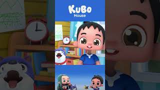 Telling Time in the Afternoon shorts  Times of the Day shorts Kubo House [upl. by Coraline]