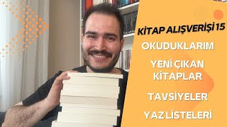 Neler Okudum Yeni Çıkanlar Yazın Okunacak Kitaplar Kitap Alışverişim [upl. by Emelia]