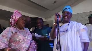 RAMOTALAHI AKINLOLAHASSAN SURPRISED WASIU AYINDE AT MAYORESS SAMIAT ABOLANLE 50TH BIRTHDAY [upl. by Aillimat]