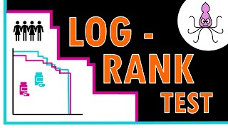 LOG RANK TEST for survival analysis  easily explained with an example [upl. by Humberto]