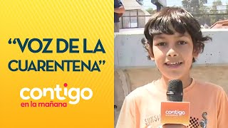 quotYA VIENE EL COVIDquot😂 Niño encantó con su propia canción de la pandemia  Contigo en La Mañana [upl. by Ogaitnas]