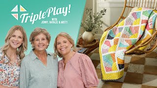 Triple Play How to Make 3 NEW Dresden Quilts  Free Quilting Tutorial [upl. by Fredela]