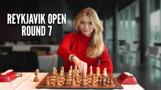 REYKJAVIK OPEN  ROUND 7  Hosted by GM Pia Cramling [upl. by Ahsemaj791]