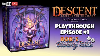 Descent Legends of the Dark  The Betrayers War Playthrough 1 [upl. by Rodavlas473]