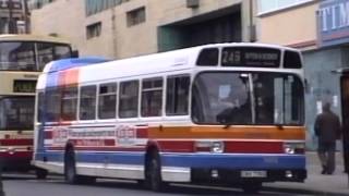 BOGNOR CHICHESTER BUSES1990 [upl. by Aluk100]