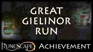 RuneScape 3 Great Gielinor Run  New Miscellanious Achievement HD Quick GuideWalkthrough [upl. by Mauer204]