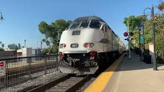 Seeing spotted trains and buses At Upland To Claremont Anaheim Irvine and San Clemente 111124 [upl. by Bartel435]