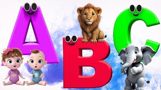 ABC SONGS  ABC Rhymes  Abc Kids Video  Nursery Rhymes  ABCD Phonics Song [upl. by Anela]