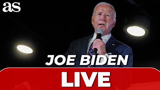 JOE BIDEN visits stormdamaged areas in FLORIDA  LIVE  TROPICAL STORM HELENE [upl. by Spatz]