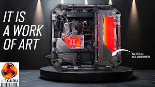 Alphacool Apex Pro Skeleton Carbon  The 1000 Euro Case [upl. by Oeht]