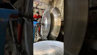 Aluminum satellite dish making process shorts amazing skills [upl. by Acimot]