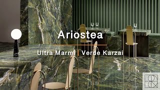 Ariostea  Ultra Marmi  Verde Karzai  Gepolijst Modern Marmer Look Keramiek Vloertegels Wand [upl. by Garibold]