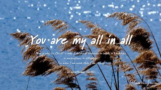 You are my all in all⎜cover by Yooni [upl. by Ferna895]