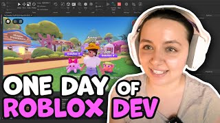 A day in my life as a roblox dev [upl. by Woolley717]