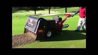 Toro Procore 648 Aerator in Operation [upl. by Adnaugal]