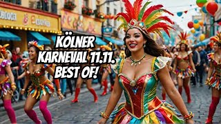 Best Of 1111 Kölner Karneval 2023 Innenstadt amp Südstadt Grand Celebration 🎉  Complete Tour in 4K [upl. by Heydon]