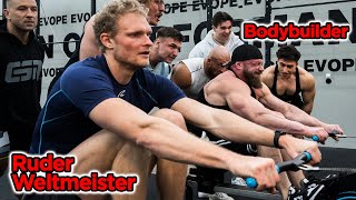 Weltmeister im Rudern VS 6 Bodybuilder [upl. by Doownil]