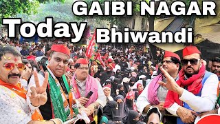 Bhiwandi Rais shaikh rally 2024  Addy AR Vlog [upl. by Adrianne]