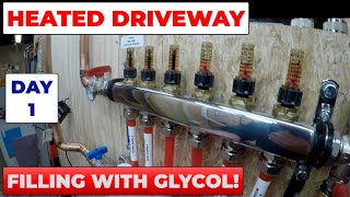 How To Fill a Radiant Heat System with Glycol  Day 1 Episode 43 1262021 [upl. by Lars156]