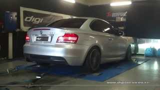 Reprogrammation Moteur BMW 123d 204cv  272cv Digiservices Paris 77183 Dyno [upl. by Aldrich]