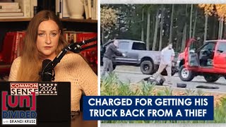 Man hit with criminal charges for chasing suspect who stole his truck [upl. by Aissatsan]