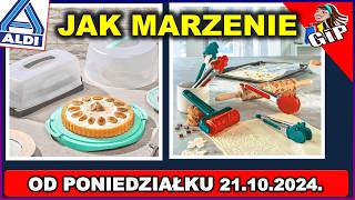 𝐀𝐋𝐃𝐈  Gazetka Promocyjna od Poniedziałku 21102024  Oferta Przemysłowa [upl. by Bibah]