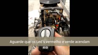 CODIFICAR E PROGRAMAR CONTROLE REMOTO NA CENTRAL GME [upl. by Oznol]