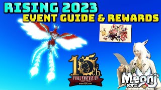 FFXIV Rising 2023 Event Guide amp Rewards [upl. by Drawyeh]