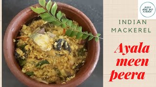 AYALA MEEN PEERA INDIAN MACKERELKERALA STYLE RITAS HOME AND KITCHEN [upl. by Machutte775]