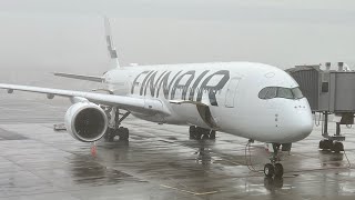 Trip Report Finnair Airbus A350900 Helsinki  DallasFort Worth Economy [upl. by Enehs]