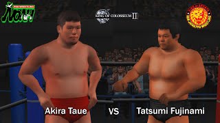 King of Colosseum II  Akira Taue vs Tatsumi Fujinami [upl. by Maible]