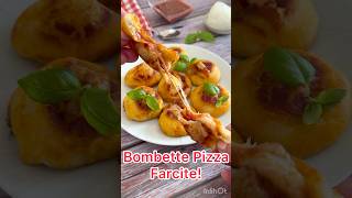 Bombette Pizza Farcite facilissime ricette delicious recipe pizza food [upl. by Atinaj768]