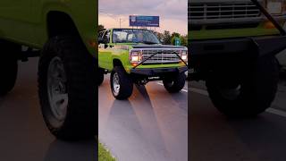 Dodge Ramcharger Classic engine sound car Drive By Woodward DreamCruise 2024 [upl. by Groark]