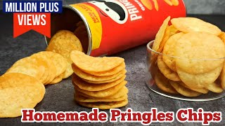 Homemade Pringles Potato Chips Recipe from Scratch  Homemade Snack [upl. by Anatole]