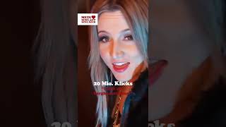 Melissa knackt mit quotI steh auf Bergbauernbuamquot die 20 Mio Klicks🥳❤️ melissanaschenweng schlager [upl. by Eidroj960]