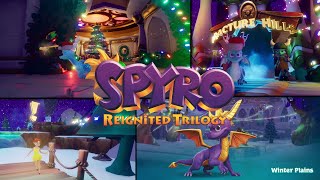 Spyro Reignited Trilogy Winter Plains Mod by InfinateXtremerGhostie [upl. by Derfliw]