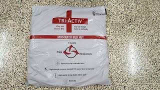 TriActiv Mosquito Net for Double BedPiramal Mosquito Net [upl. by Misaq]