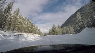 The drive to Lussier Hot Springs in British Columbia [upl. by Sivolc]