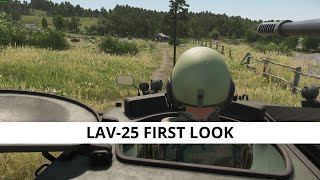 LAV25 First Look  Arma Reforger 13 [upl. by Cower]