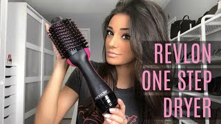 REVLON ONESTEP HAIR DRYER  Review amp Tutorial [upl. by Maribeth463]