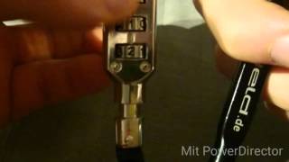 18 Held carabiner Combinationlock decoded [upl. by Yrbua735]