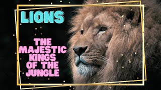 Lions The Majestic Kings of the Jungle [upl. by Grussing]