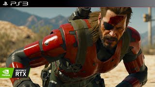 Metal Gear Solid V The Phantom Pain  RPCS3 Emulator  4K Ultra Graphics  RTX 4070 Super Gameplay [upl. by Novehs782]